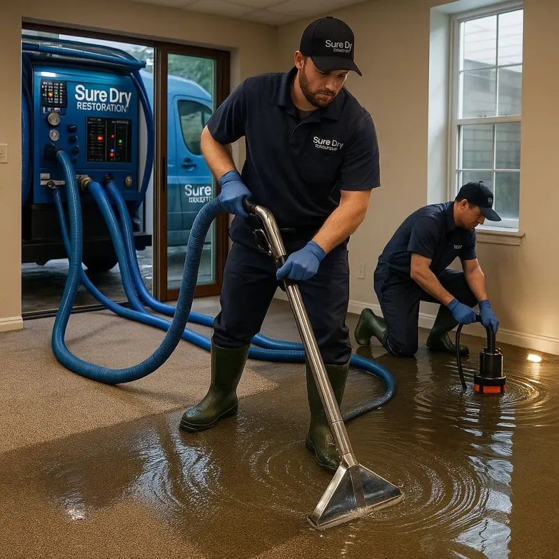 Water Extraction and Removal process in Springfield, KY